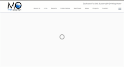 Desktop Screenshot of mowater.org